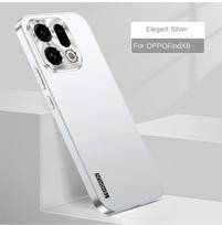 For OPPO Find X9 X9 Pro  electroplated metallic matte camera full protection shockproof phone case For Find X9 Pro mėlyna