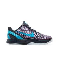 Nike Zoom Kobe 6 Protro Mokykliniai '3D All-Star' (Unisex) Tamsiai pilki / Chloro mėlyni-Drąsiai raudoni vaikiški krepšinio bateliai HM4824 002 39.0 black