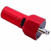 Battery Operated Rotisserie Motor Heat Resistant Powered BBQ Low Noise Cordless red