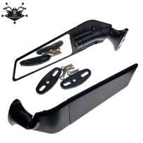 for Honda CBR 150R 500R 600F VTR1000F / FIRESTORM Motorcycle wind wing sports car rotating large field of view rearview mirror C black