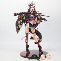 25cm Blue Archive Wakamo 1/7 Scale PVC Action Figure Anime Figure Model Toys Collection Doll Gift black