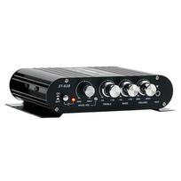 ST-838 HiFi 2.1 Kanalo Galios Stiprintuvas Stereo Žemų Dažnių Garsas Stiprintuvas RMS 80W*2 D Klasės Mini Media Grotuvas MP3 Automobilio Juodas Namų Stiprinimui sidabras