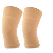 2Pcs Lightweight Design Knee Compression Sleeves Knee Brace Support Features Perfect For Joint Pain Relief Arthritis Acl Mcl Gym Sports Injury S smėlis