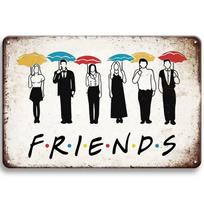 1 vnt. Vintažinis metalinis kavinės ženklas Retro stiliaus „Central Perk“ skardos sienos menas namams ir kavinei 20x30cm（7.8x11.8inch） black