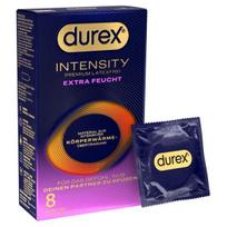 Prezervatyvai DUREX Intensity Extra Feucht, 8 vnt., bekvapiai