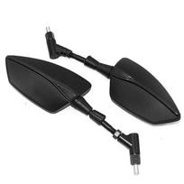 For Yamaha AEROX155 AEROX NVX 155 NVX155 Universal Motorcycle Strom Thread Left Right Rear Rearview Mirrors balta