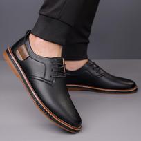 Mada 2025 Tikros odos vyriški klasikiniai batai Oxfords Brogue su raišteliais Italijos vyriški laisvalaikio batai Prabangaus prekės ženklo Moccasins Loafers Didelio dydžio 38 juoda