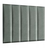 Sienų panelė 120x30cm apmušta 3d Galvūgalis Riviera alyvuogių žalia