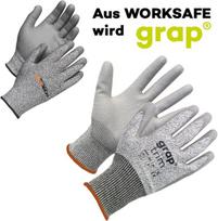 Papyrus 2053702 apsauginės pirštinės nuo įpjovimų, 5 lygis, en388, worksafe cut5-108 - neslystančios, atsparios plyšimui, 6 poros, dydis 11 = xxl
