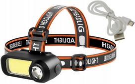 Acs priekinis žibintas su 2 Led šaltiniais T6 Cree ir Cob 18650
