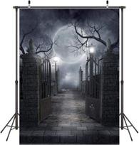 Lywygg 5 x 7 ft Helovino Mėnulio Naktis Helovino Dekoracija Vinilo Foto Fonas Fotografijos Fonas Studijos Rekvizitai Cp-52