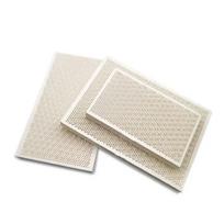 Gas Heater Parts Burning Honeycomb Ceramic Plate Infrared Burner Replacement 127x47x13mm white
