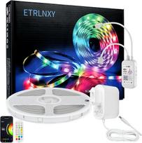 Alexa Led juosta 20 m, Wifi Led juosta Rgb Led juostos Led dekoratyvinės lemputės sinchronizavimas su muzika, Tuya programėlė veikia su Google Assistant, Led juostos "pasidaryk pats" pasirinktinis scenos režimas miegamajam virtuvei namų vakarėliui