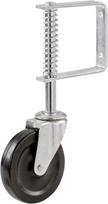 Select Hardware 9785 spyruoklinis vartų volelis - juodas
