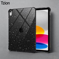 Glitter Case for iPad A16 11th Gen 2025, 11 Inch/10th Gen, 2022 10.9 Inch Protective Sparkly Crystal Transparent Cover with Slim (as the picture,iPad 11th (A16)2025) gray