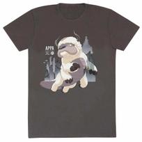 ** Avatar Nickelodeon – Appa Anime Official Licensed T-Shirt ** S gray