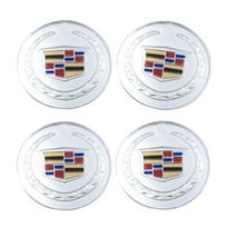 60mm 65mm Automobilio rato centrinio dangtelio lipdukas Cadillac DTS STS SLS SLR XLR ATS CTS BLS Escalade Seville Tiburon CT6 Dekoravimui black