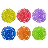 Anti Splash Urinal Deodorizer Pad Set Of 6 Pieces For Public Restrooms, Home, Commercial Use 1 red