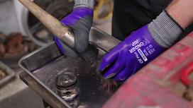 Wonder Grip wg-518w oil plus, dydis m/08, aliejui atsparūs darbo pirštinės