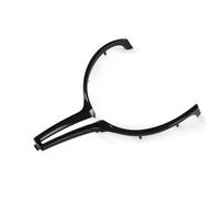 BMW M serijos M2 M3 M4 M5 F80 F82 F87 1vnt automobilio vairo apdaila Automatinis vidinis dangtelis anglies pluošto T formos apdaila sidabras