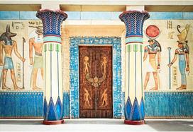 Yongfoto 4.5 x 3 m fotostudijos fonas, senovės Egipto scena, sienų paveikslai, faraonas, šventykla, hieroglifai, egiptietiškas papirusas, fotografijos fonas, portretų fotografavimas, fotografai, vaikų fotostudija