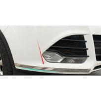 Skirta Ford Kuga Escape 2013 2014 2015 chromo priekinio buferio apsauga nuo susidūrimo juostelės priekiniai žibintai priekiniai žibintai, vokas black
