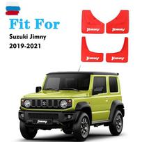 Automobilių purvasaugiai, skirti Suzuki Jimny - Purvasaugiai Sparnas Purvasaugis Apsauga nuo purslų Priedai Auto Styline Priekiniai Galiniai 4vnt. juoda