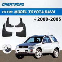 4 vnt. Purvasaugiai Apsaugai nuo purslų, skirtų modeliui Toyota RAV4 2000 01 02 03 04- 2005 Priekiniai ir galiniai purvasaugiai Automobilio stilius Auto Acce 4PCS blue