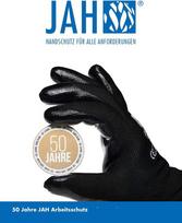 Jah N-pu-w-bl-18 nailono smulkaus mezgimo pirštinės su pu danga 10 porų smulkios baltos spalvos 8 dydis