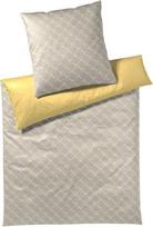 Joop! Maco satino patalynės komplektas 4083 Cornflower Double Colour Desert Sun, dydis 155 x 220 cm + 40 x 80 cm