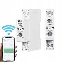 Wifi jungiklis 63a su srovės matavimu Tuya Smart apsauga nuo žemos įtampos