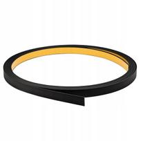 Lipnus Pvc plokščias profilis, plokščia juosta, juodas, 10 m, 40 mm