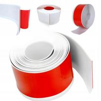 Grindjuostė 10cm x 6m lipni Pvc balta vidaus