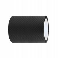 3d Carbon raštuota juosta slenksčiams 3m x 20cm lipni juoda