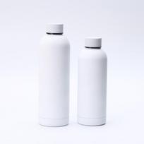 Minimalistinis 304 nerūdijančio plieno termosinis vandens buteliukas lauko dviračių sportui 500ml dangaus mėlyna spalva