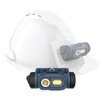 Įkraunama 150 lm LED darbo lempa su jutikliu ir tvirtinimu prie šalmo, IP54