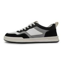 22 spring new casual shoes trendy Hong Kong style board shoes comfortable and breathable sports shoes 44 white