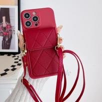 Wallet Strap Case for Samsung Galaxy A56 A54 A55 A35 A36 A14 A16 A34 A53 A13 A15 A52 Crossbody Lanyard Neck Leather Bag Cover Galaxy A52S pink