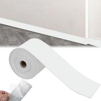 Minkšta lipni grindjuostė 10 cm x 5 m lanksti lipni grindjuostė, balta