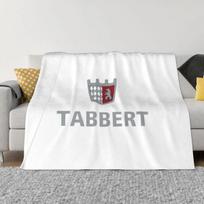 Tabbert-Manta de tiro para caravana, mantas para cama, hermosas 75cmx90cm white
