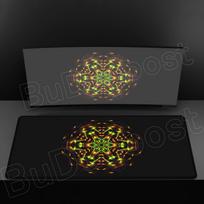 Mandala Mouse Pad Gaming Accessories Office Gamer Keyboard Cool Technolog Pattern Desk Mat Non-Slip Laptop Large Rubber Mousepad 300x600mm gray