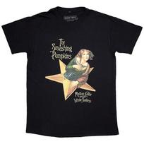 Official Smashing Pumpkins T Shirt Mellon Collie Blue Classic Rock Band Melon M beige