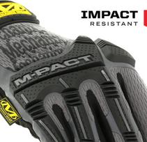 Mechanix Wear M-pact® Pirštinės (didelės, pilkos)