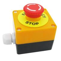 Taiss 22 mm neatjungimo slėgio jungiklis 1 Nc 1 No raudonas grybo ženklas 10a 440v avarinio stabdymo jungiklio dėžutė La38a-11zs-box