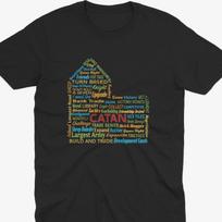 Catan T-Shirt, Board Game Gift, Catan Player Shirt, Strategy Game Tee, Build And Trade Shirt, Game NighT-Shirt, Catan Lover Gift L brown