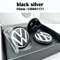 T2456mm 65mm Floating Wheel Center Hub Caps Cover 4pcs OEM 3B7601171 Fit Volkswagen VW Golf5 Golf6 Golf7 GTI Passat B6 B7 B8 Tiguan gray