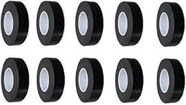 Lissek 10 x pvc izoliacinė juosta 16 mm x 10 m juoda