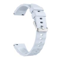 18mm Silicone Strap for Garmin Venu 2S 3S Forerunner 255S 265S Sport Wrist Band for Garmin Vivoactive 4S Active S Universal Band 18mm Universal gray