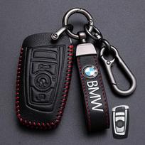 Madingas odinis automobilio nuotolinio valdymo pultelio dėklas-dangtelis BMW 1 2 3 4 5 6 serijoms, X1 X3 X4 X5 X6, F36 F25 F26 F30 F34 F10 F07 F20 Z10 F15 F16 gray