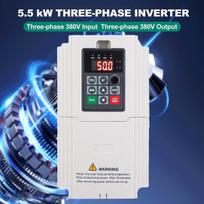 Siryder trifazis inverteris, 5,5 Kw trifaziai varikliai, trifazis įėjimas, 380 V, trifazis išėjimas, 380 V kintamo greičio pavaros, inverteris Vfd, variklio greičio reguliatorius